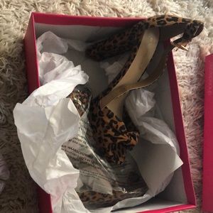 Leopard heels